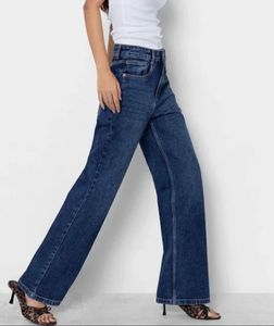 Dark Wash Straight Leg Jeans