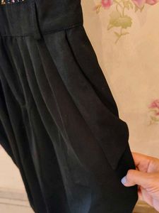 Patterned Top Jumpsuit