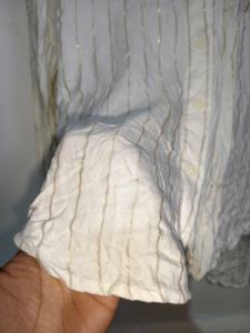 Striped Button-Down Shirt 36 to 38 inches