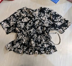KOREAN TOP+Denim Jacket