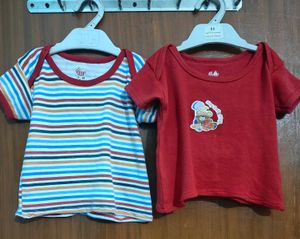 Baby Tshirt Pack Of 2