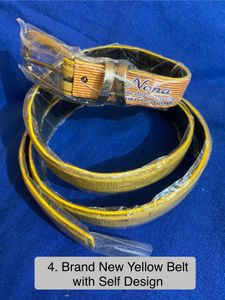 6 Brand New Fancy belts on Sale!!