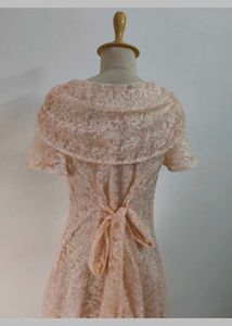 Elegant Lace Midi Dress