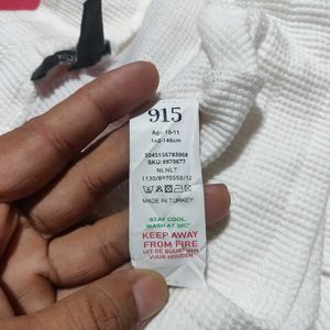 New Look Kids Collection | White Shorts Age 10–11”