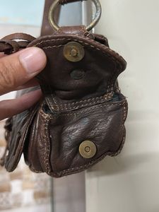 Brown Leather Handbag