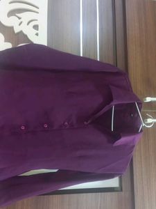 Diwali Sale Purple Formal Shirt