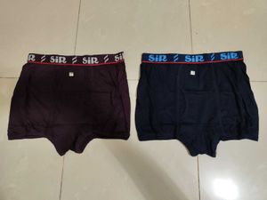New Pack Of Two Mens Trunks Size - 100 CM