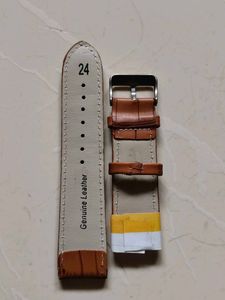 Watch Leather Belt 24 MM