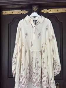 Floral Print Tunic Top