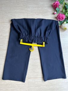 Navy Blue Elasticated Premium Pants