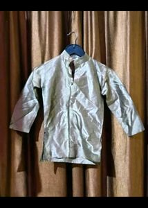 Golden Beige Color Ethnic Kurta Bottom Set For 4 t