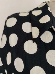Zara polka dot Shirt dress