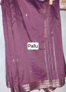 Silk Saree With SIlver Work