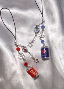 Pepsi And Coca-Cola Phone Charms