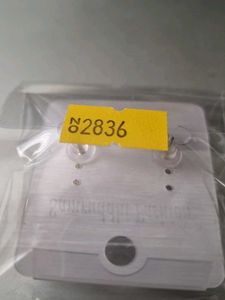 Triangle Blue Stud Earrings