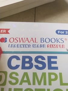Oswal Book CBSE Sample Paper For Maths
