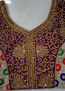 New Net Stone Work Emboidered Anarkali Suit set !