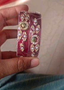 Maroon Bangles For Girl