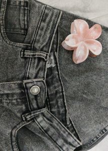 Charcoal Straight Jeans