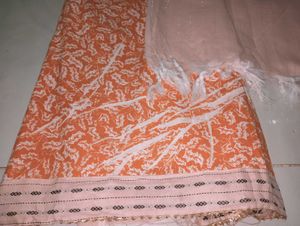 Classic Unstitched Salwar Kurti With Dupatta