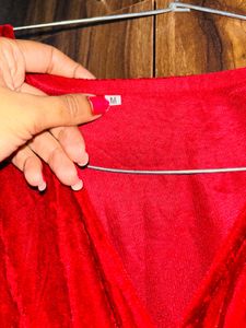 Velvet sylish gown