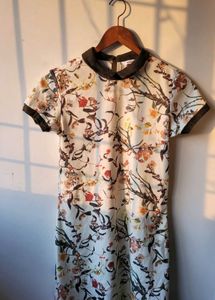 Pinteresty Collared Floral Dress (Bossini - S)