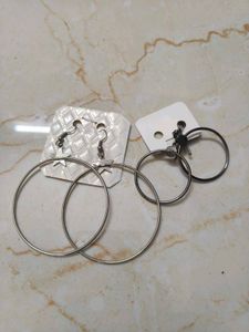 Earrings Set, hoops