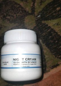 Night Cream - Glow with Science