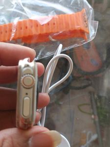 Smart Watch with Orange Band T10