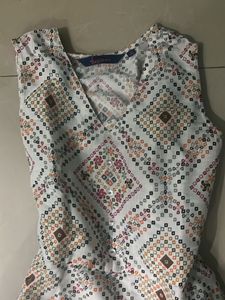 Multicolored Ethnic Dress/Kurta