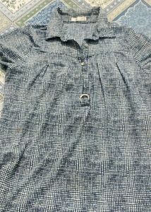 Patterned Button-Down Shirt