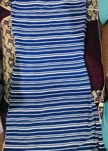 Striped Blue Dress