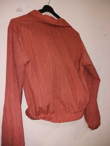 Orange Rust Top In Shade Of Coral 🪸