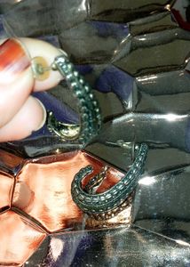 Set Of Two Pair Earing And One Ring