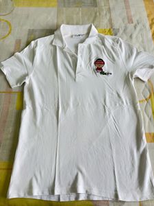 Original Lacoste White Polo Shirt