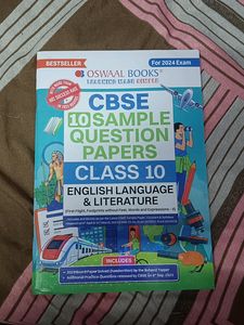 Oswaal Books English Sample Paper For Class 10