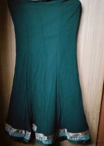 New green embellished Designer Lehenga Choli.