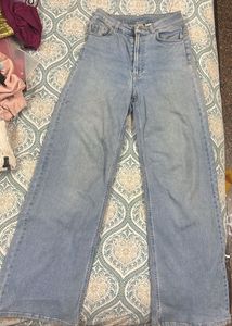 H&M High Waist Flared Jeans