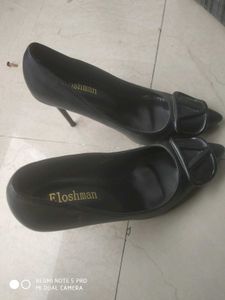 Black Pencil Heels
