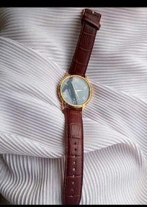 Titan Watch Genuine Leather