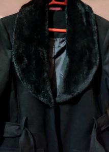 Dressberry Black Over Coat