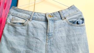 Light Wash Denim Jeans🩵