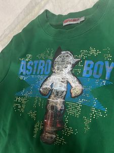 Astro Boy Green Long Sleeve Shirt