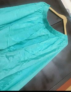 Cyan Color Plazo For Girl Or Women 40 Waist