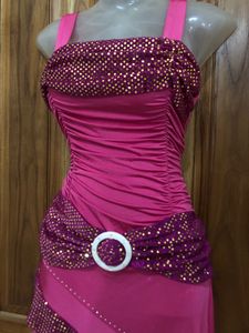 Pink Latin Dance Dress