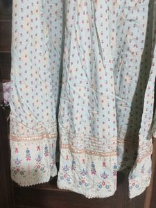 Anarkali Kurti Pant Set