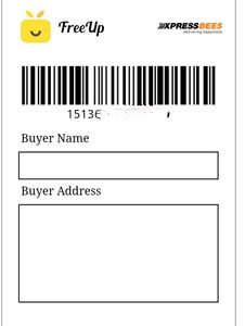 Shipping Label thirmal print