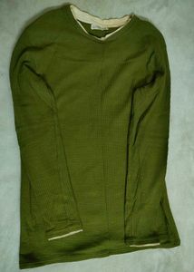 Olive Green Long Sleeve T-Shirt
