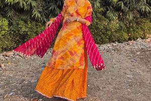 Kurti Skirt Set