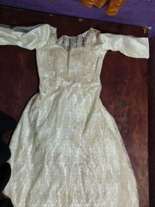 Elegant White Formal Gown